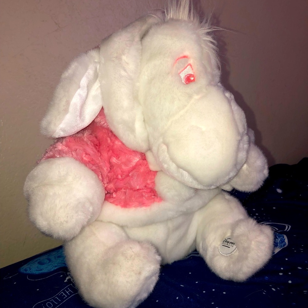 Disney Store Exclusive White Pink Snowball Eeyore
